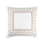 Levtex Home Maileen Dusty Rose Embroidered Pillow