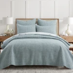 Levtex Home Pick-Stitch Artisan Quilt Set - Chambray