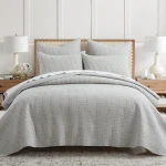 Levtex Home Pick-Stitch Artisan Quilt Set - Grey