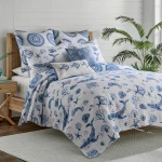 Levtex Home Batik Ocean Quilt Set
