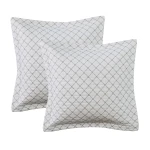 Levtex Home Belvedere Euro Shams (Set of 2) - Blue