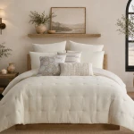 Levtex Home Muslin Comforter Set - Cream