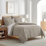 Levtex Home Reede Muslin Comforter Set - Taupe