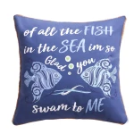 Levtex Home Laida Beach Fish Sea Me Pillow  