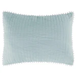 Levtex Home Pom Pom Pillow Sham Set - Blue Haze