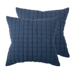 Levtex Home Whisper Euro Shams (Set of 2) - Navy