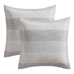 Levtex Home Sand Stripes Euro Shams (Set of 2) - Natural