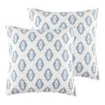 Levtex Home Kasey Quilted Euro Shams (Set of 2) - Blue