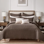 Levtex Home Cloud Waffle Quilt Set - Cocoa