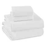 Levtex Home Cotton Sateen Sheet Set - White