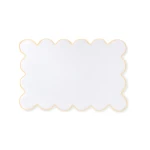 Kassatex Home Chairish Bath Mats - White/Yellow