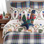Levtex Home Festive Nutcrackers Duvet Cover Set