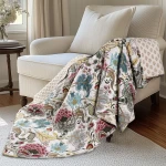 Levtex Home Angelica Quilted Throw - Off-White