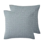 Levtex Home Mills Waffle Euro Sham Set of 2 - Chambray