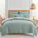Levtex Home MIlls Waffle Quilt Set - Spa