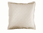 Lili Alessandra Chloe Velvet Euro Pillow - Ivory