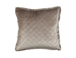 Lili Alessandra Chloe Velvet Euro Pillow - Champagne