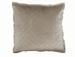 Lili Alessandra Chloe Velvet Euro Pillow - Fawn