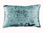 Lili Alessandra Morocco Small Rectangle Pillow - Seafoam / Seafoam Velvet
