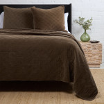 Pom Pom at Home Brussels Walnut Coverlet