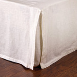 Pom Pom at Home Pleated Linen Bed Skirt - Cream