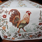 Jacquard Weave French Runner - La Ferme Tapestry
