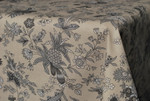 Le Cluny Provencal Coated Cotton Tablecloths - Versailles Beige