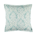 Lili Alessandra Milan Euro Pillow - Spa Faded Damask Venetian Linen