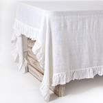 Pom Pom at Home Lily Tablecloth - White