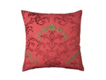 Lili Alessandra Mackie European Pillow - Cinnabar Linen / Cinnabar Velvet / Soutache