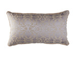 Lili Alessandra Jackie King Pillow - Champagne/Silver