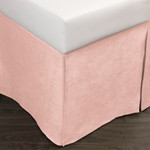 Amity Home Damara Linen Bed Skirt - Pink