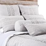 Pom Pom at Home Allegra Silver Pillow Shams