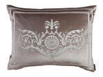 Lili Alessandra Paris Standard Pillow - Champagne Velvet / Ivory Velvet