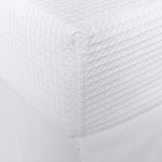 Amity Home Waffle Box Spring Cover - White
