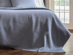 Lili Alessandra Retro Quilted Coverlet - Blue Silk &  Sensibility