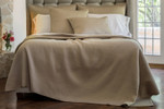 Lili Alessandra Retro Quilted Coverlet - Taupe Silk & Sensibility