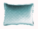 Lili Alessandra Chloe Sea Foam Velvet Standard Pillow