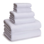 Kassatex Kyoto Cotton-Bamboo Towels - White (Set of 2)