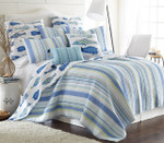 Levtex Catalina Fish Quilt Set