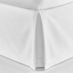 Peacock Alley Pique Tailored Bed Skirt - White