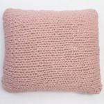 Amity Home Hannah Chunky Knit Dutch Euro - Blush