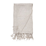 Elisabeth York Lucca Throw - Natural