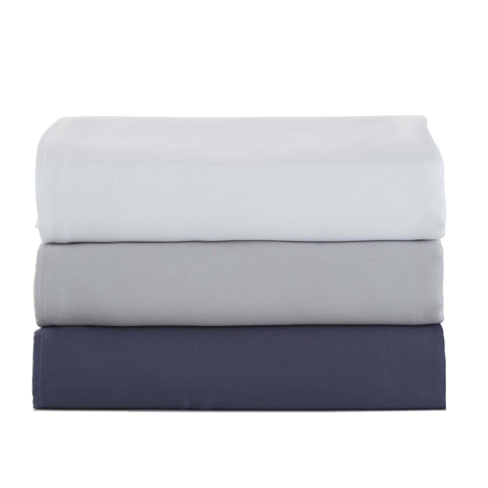 Flatiron Tencel Duvet Cover Silver Bay Home And Linens