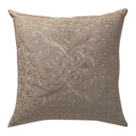 Orchids Lux Home Arpino Embroidery Square Pillow 