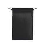 Orchids Lux Home Urban Leather Bin - Black