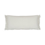 Elisabeth York Lavato Bolster Pillow - Dove