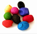 Silk Cocoons, Dyed - Multicolour