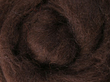 Ashford Corriedale Sliver, Dyed - Chocolate (DS020)