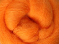 Ashford Corriedale Sliver, Dyed - Tangerine (DS048)